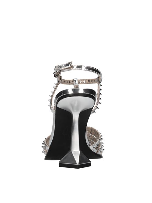 Sandali in pelle ASH | DESIRE MIRROR LEATHERARGENTO